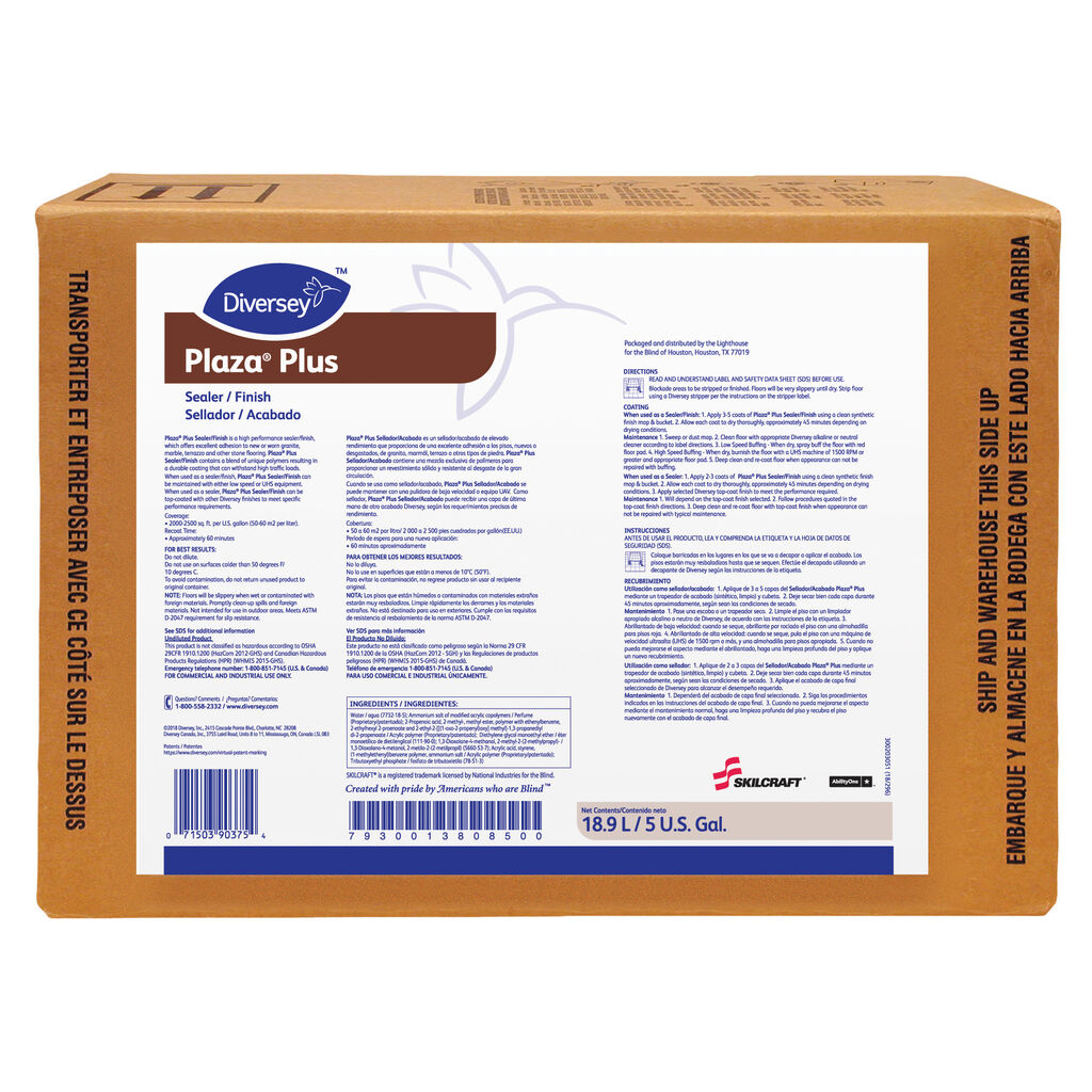 PLAZA PLUS 18.9L - SELLADOR / ACABADO